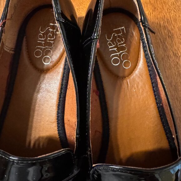 Franco Sarto "Brody" Patent Leather Loafers with Tassels sz 7M - Picture 2 of 6
